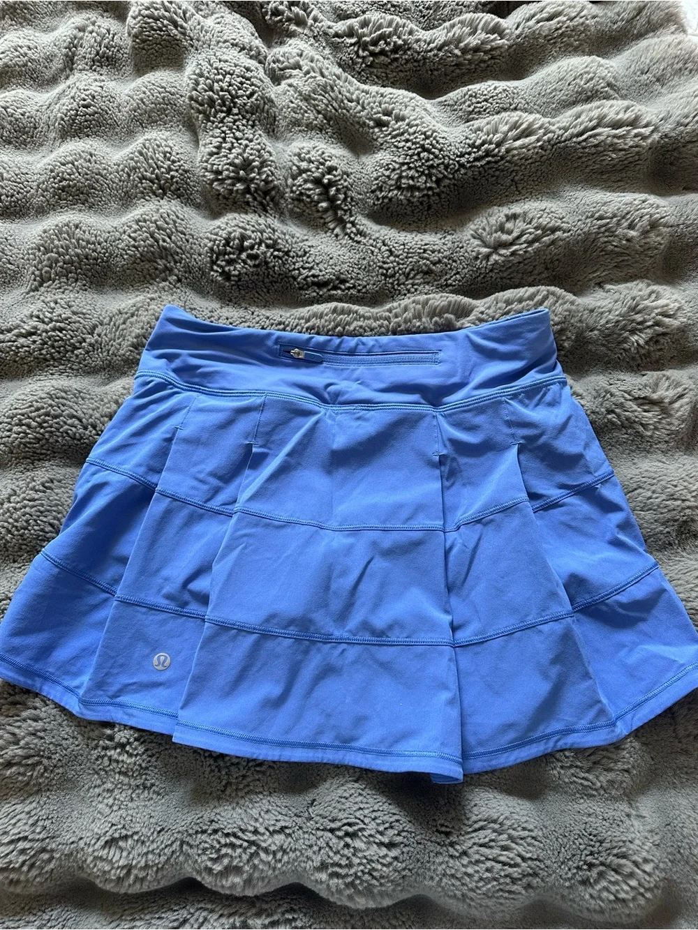 lululemon athletica Periwinkle Blue Athletic Mini Skirt